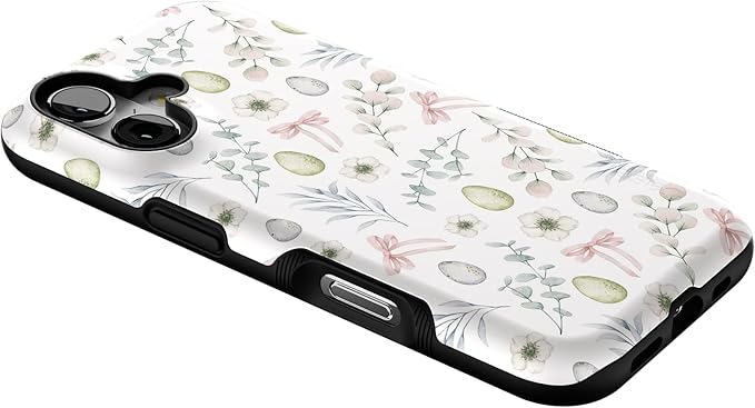 Casely iPhone 17 Case | So Eggxtra | Spring Garden | Bold Protective Design | Compatible with MagSafe