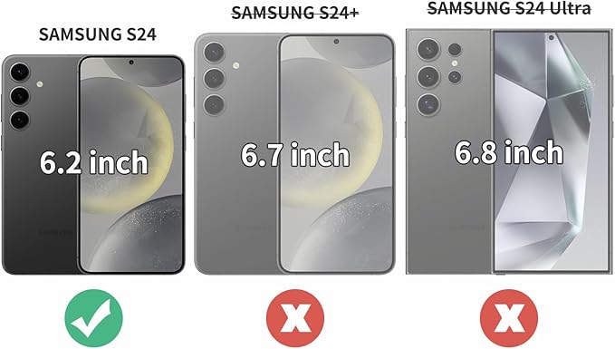 Dinick Purple for Samsung Galaxy S24 Case with Ring Holder Kickstand [with Magnetic] Soft TPU Bumper, Glitter Gold Electroplated Cover Slim Thin Protective Phone Case for Galaxy S24