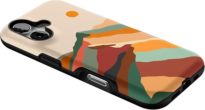Casely iPhone 17 Case | Magic Mountain | Colorblock | Bold Protective Design | Compatible with MagSafe