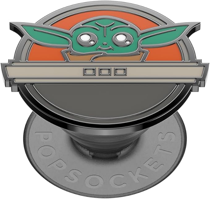 PopSockets Phone Grip with Expanding Kickstand, Adhesive Grip, PopOut, Starwars - Grogu Pod