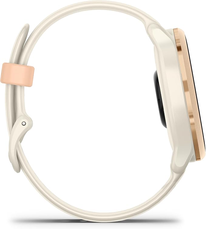 Garmin vívoactive® 6, Health and Fitness GPS Smartwatch, AMOLED Display, Up to 11 Days of Battery, Metallic Pink Dawn with Bone Band