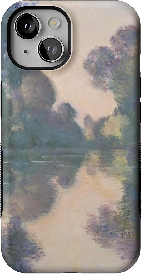 Casely iPhone 14 Case | Monet’s Morning | The Met Museum Collection | Compatible with MagSafe | Bold Protective Design