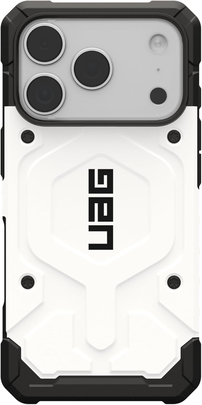 URBAN ARMOR GEAR UAG Designed for iPhone 17 Pro Case Pathfinder - Compatible with MagSafe Military Grade Protective Cover, White