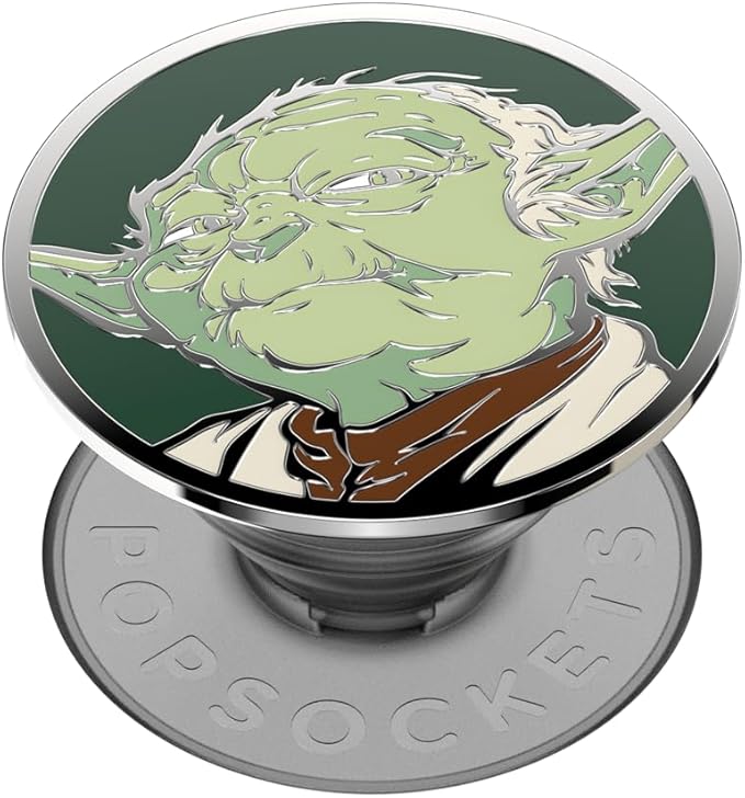 PopSockets Phone Grip with Expanding Kickstand, Adhesive Grip, Star Wars - (Enamel) - Yoda