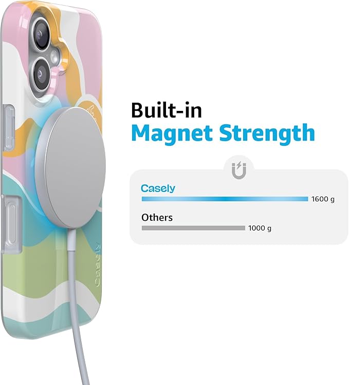 Casely iPhone 17 Case | Tropical Dreams | Pura Vida | Compatible with MagSafe | Classic Ultra Slim Design