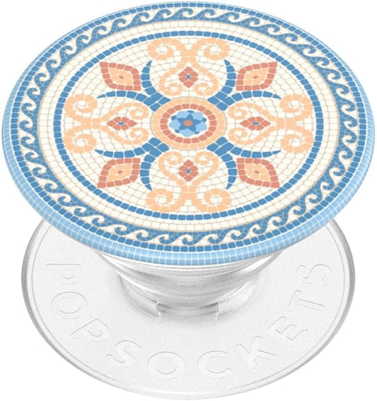 PopSockets Phone Grip with Expanding Kickstand, Adhesive Grip - Portofino Tile
