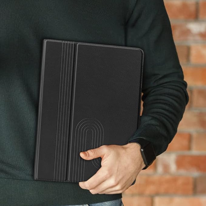 H HOLIMET Case for iPad 9th Generation 10.2 Inch 2021 iPad 8th 7th Generation 2020/2019 with Pencil Holder Vegan Leather Auto Sleep/Wake Smart Shockproof Protective Cover