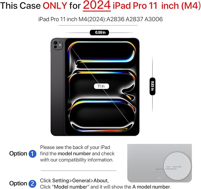 for iPad Pro 11 Inch Case M4 2024, Slim Full Edge Protective with Foldable Cover and Hidden Pencil Holder Magnetic Case (Pastel Pink, iPad pro 11 inch)