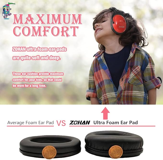 ZOHAN 030 Kids Noise Cancelling Headphones for Autism Kids Ear Protection