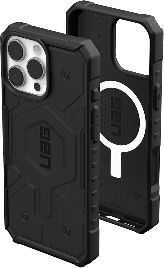 URBAN ARMOR GEAR UAG Designed for iPhone 16 Pro Max Case 6.9" Pathfinder - Compatible with MagSafe Charging Rugged Shockproof Anti-Slip Military Grade Protective Cover, Black