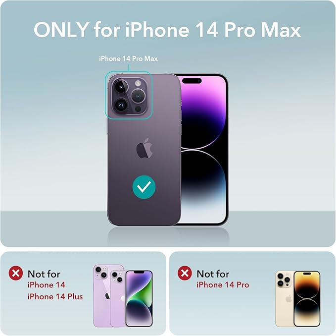 ESR for iPhone 14 Pro Max Case, MagSafe Silicone Case with Stand, Military-Grade Protection, Built-in Camera Stash Stand, Magnetic Phone Case for iPhone 14 Pro max, Cloud Series,Green