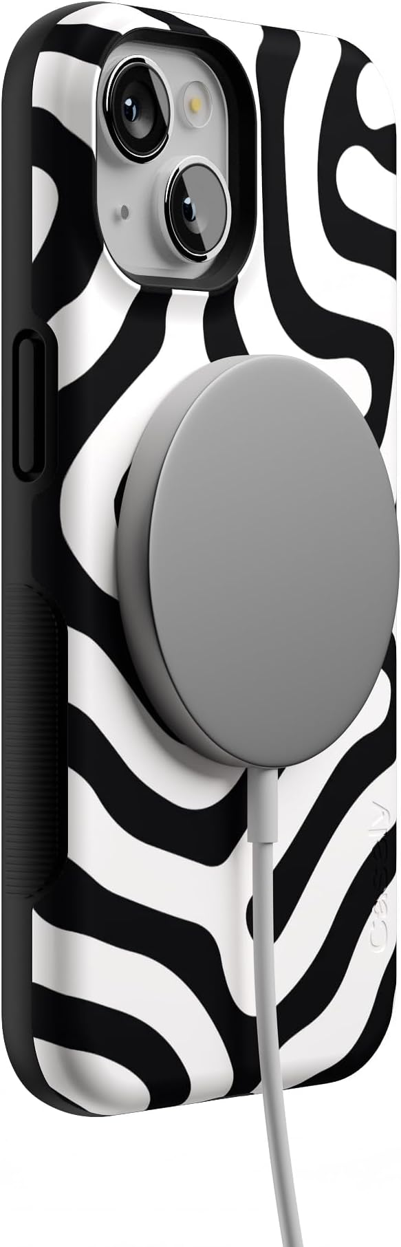 Casely iPhone 14 Case | Maze | High Contrast Design | Compatible with MagSafe | Bold Protective Design