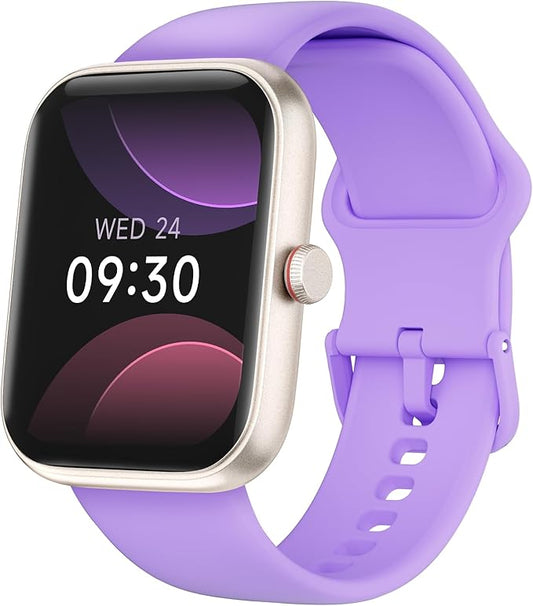 Smart Watch for Women, Alexa Built-in, Answer/Make Calls, 1.91" HD Screen Fitness Watch, IP68 Waterproof, 100 Sports, Heart Rate Monitor, Sleep Tracker, Smartwatch Compatible Android iOS, Lilac