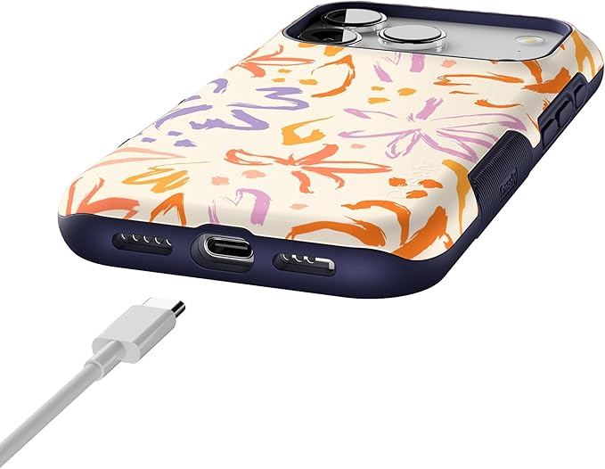 Casely iPhone 17 Pro Case | Hibiscus Blooms | Hawaiian Floral | Bold Protective Design | Compatible with MagSafe