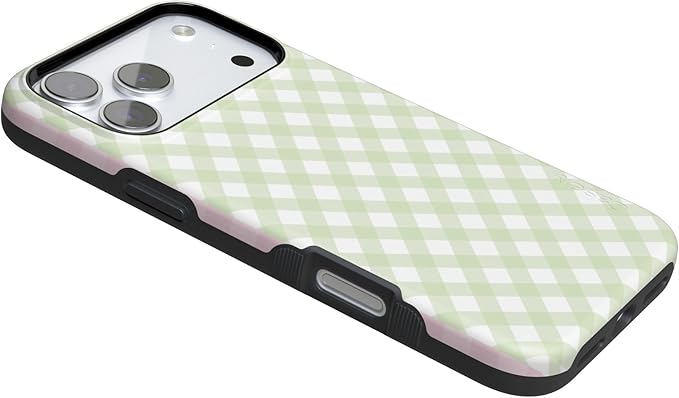 Casely iPhone 17 Pro Case | Mint Lattice | Sunday Best | Compatible with MagSafe | Bold Protective Design