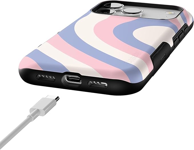 Casely iPhone 17 Pro Case | Half of My Heart (Left) | Friendship | Bold Protective Design | Compatible with MagSafe