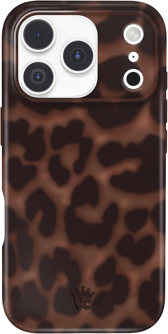 VELVET CAVIAR Case for iPhone 17 Pro | Compatible with MagSafe | 10ft Drop Tested | Protective Designer Cases | It Girl Leopard Cheetah Tortoise Shell