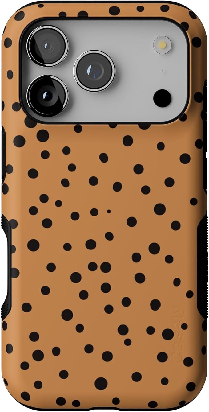 Casely iPhone 17 Pro Case | Spot On | Dotted Animal Print | Bold Protective Design | Compatible with MagSafe