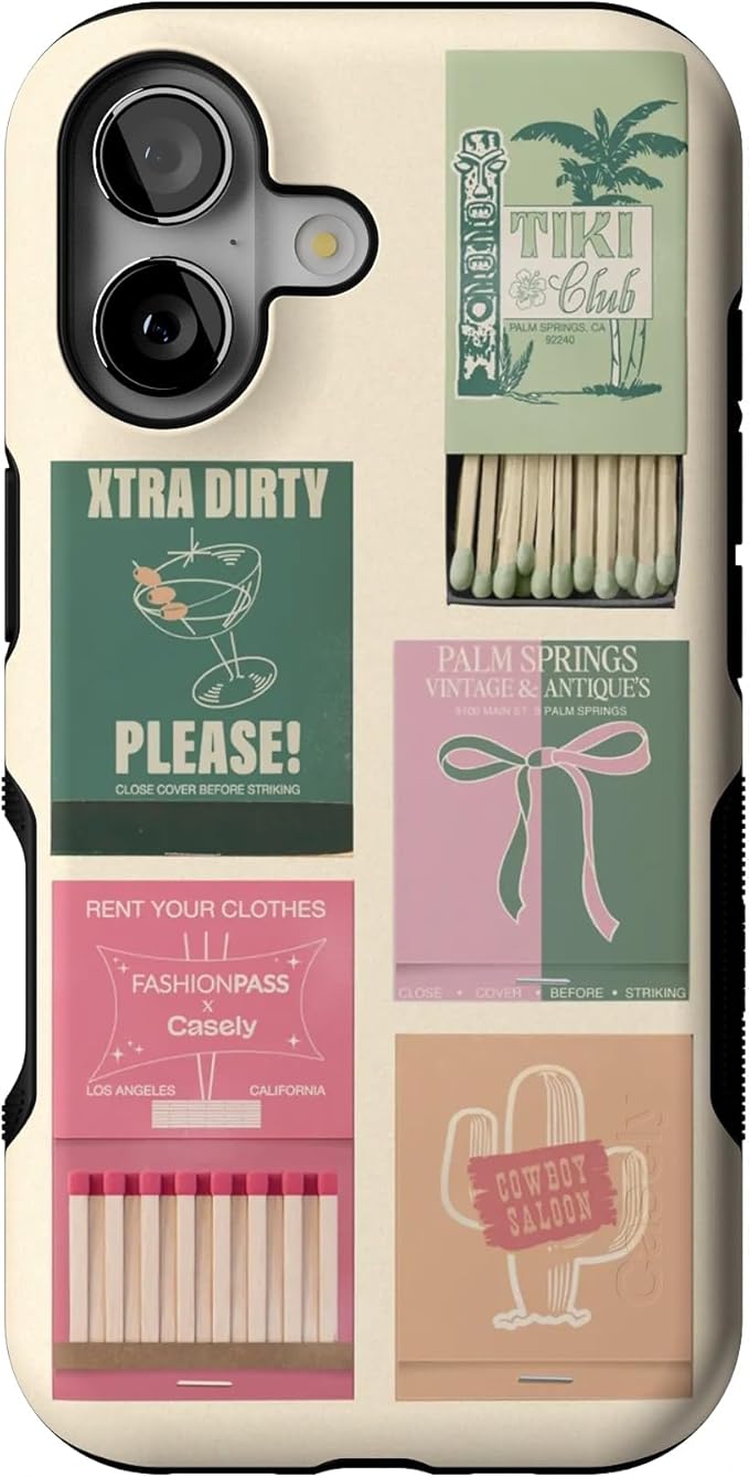 Casely iPhone 17 Case | Perfect Match | FashionPass x Casely | Bold Protective Design | Compatible with MagSafe