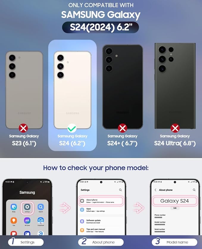 OCASE for Samsung Galaxy S24 Detachable Wallet Case with Card Holder, [2 in 1] PU Leather Flip Folio Case with RFID Blocking Magnetic Stand Removable Shockproof Phone Cover, Burgundy