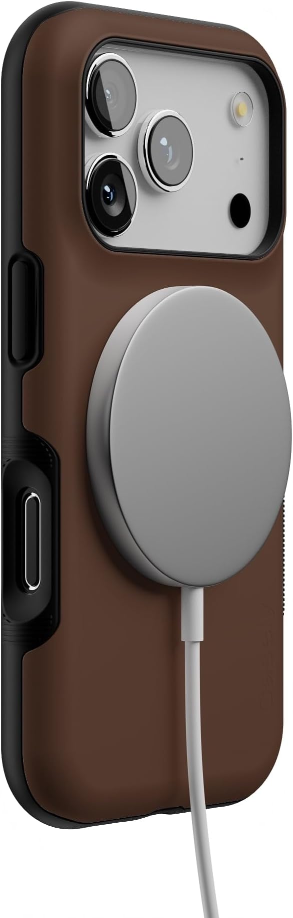 Casely iPhone 17 Pro Case | The Boyfriend Collection | Espresso Brown | Bold Protective Design | Compatible with MagSafe