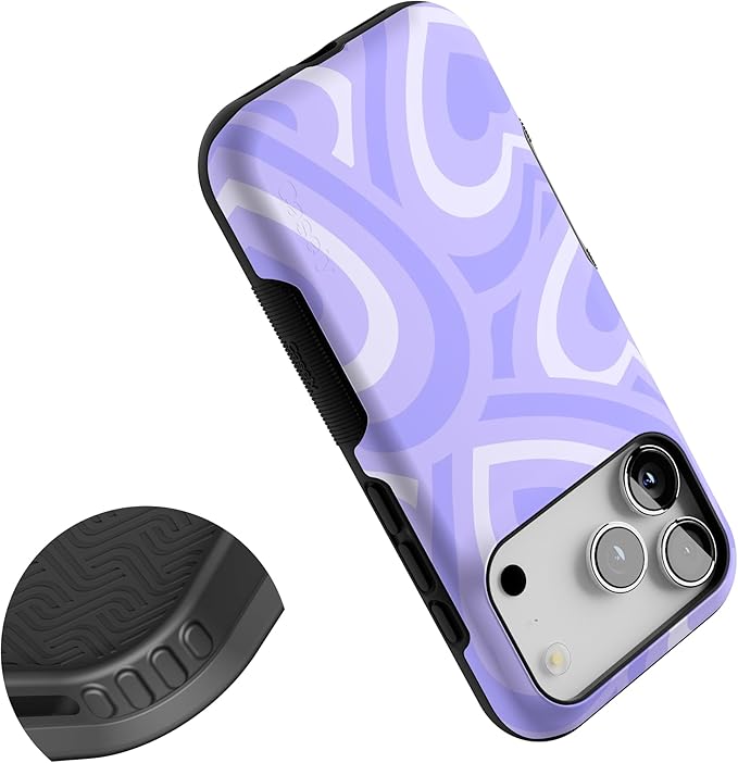 Casely iPhone 17 Pro Case | Love Song | Lavender Heart | Bold Protective Design | Compatible with MagSafe