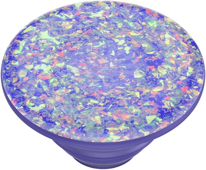 PopSockets Phone Grip with Expanding Kickstand, Adhesive Grip - Ice Purple