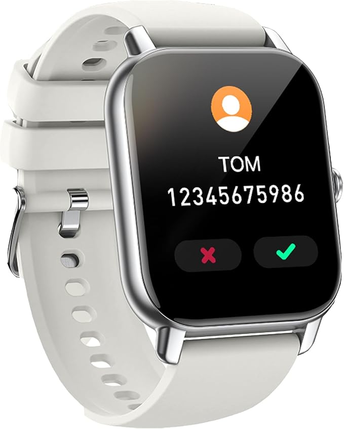 Smart Watch for Men Women Answer/Make Calls, 1.85" HD Fitness Watch with Heart Rate Monitor Sleep Monitor, 114+ Sports Activity Trackers with Step Counter, IP68 Waterproof, Smartwatch for Android/iOS