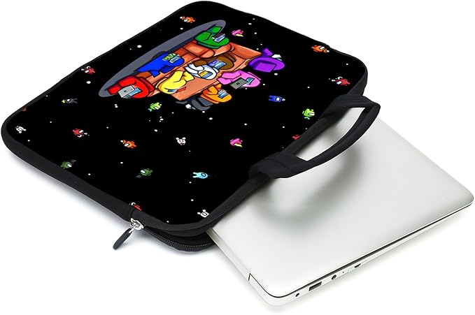 Laptop Sleeve Case 11.6"" 12.1 Inch Neoprene Laptop Sleeve/Notebook Computer Pocket Case/Chromebook Case/Tablet Briefcase Carrying Bag Compatible for Men， Women ，boys， girls (CSJQR-1)