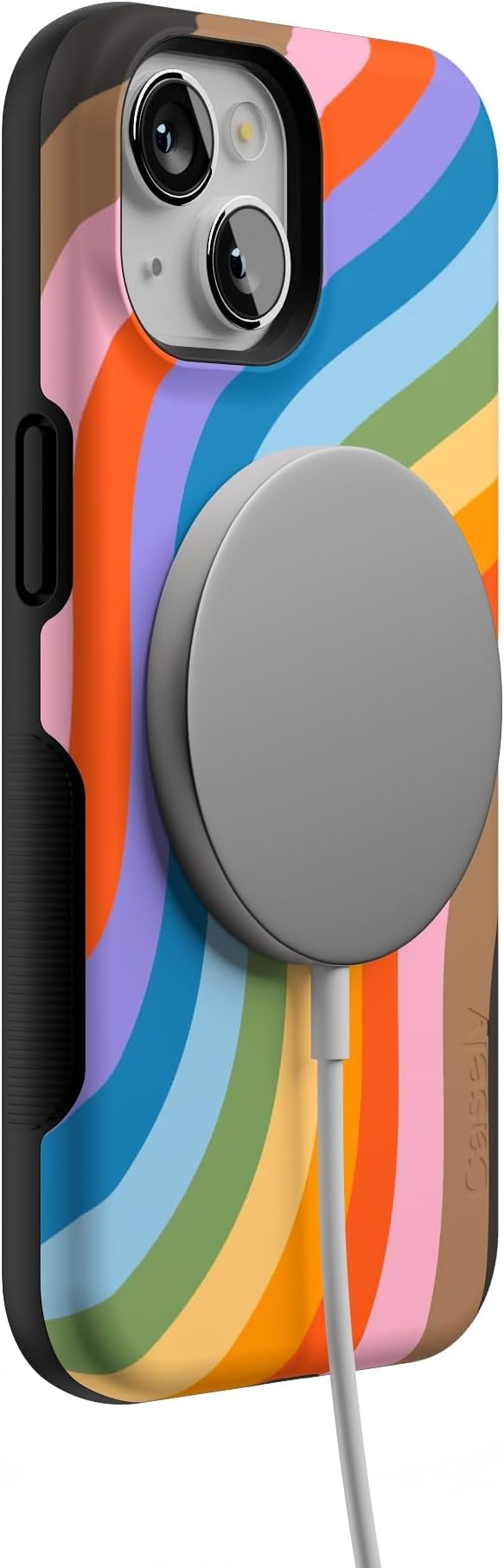 Casely iPhone 14 Case | Love for All | Rainbow Pride | Compatible with MagSafe | Bold Protective Design