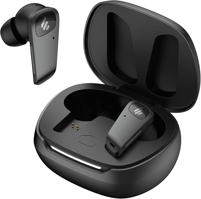 Edifier NeoBuds Planar Wireless Bluetooth Earbuds, 12mm Planar Magnetic Drivers, Hi-Res Audio, LDAC, Snapdragon Sound, Hybrid ANC, Bluetooth 5.4 & Dual Device Connection, Wireless Charging, 6 Mics