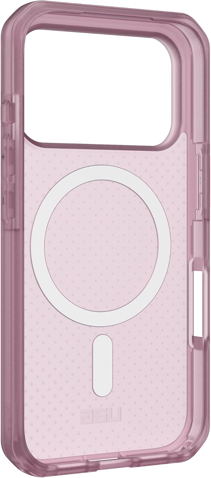 URBAN ARMOR GEAR UAG Designed for iPhone 17 Pro Case Dot - Compatible with MagSafe Translucent Military Grade Protective Cover, Purple