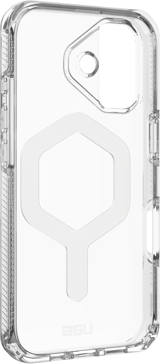 URBAN ARMOR GEAR UAG Designed for iPhone 17 Case Plyo - Compatible with MagSafe Transparent Military Grade Protective Cover, Ice/White