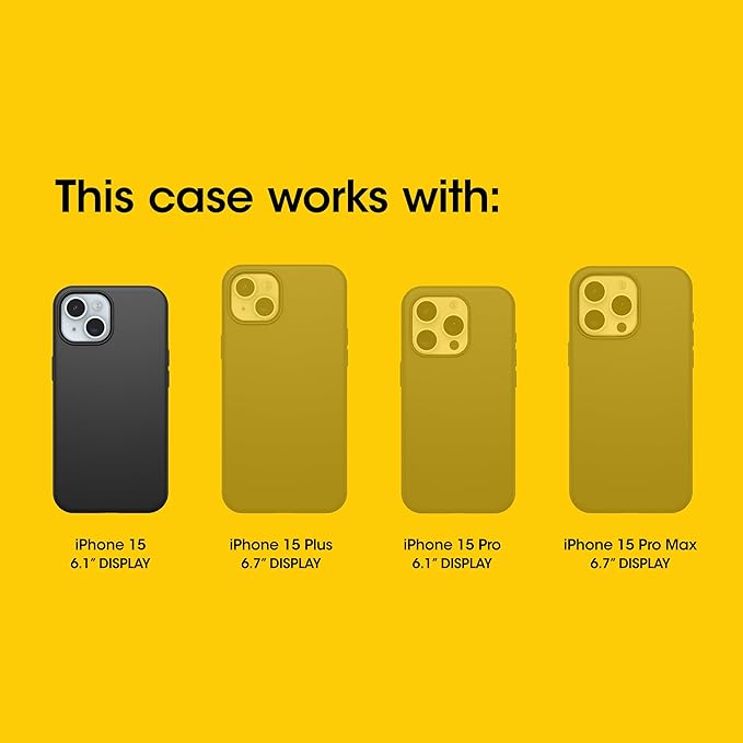 OtterBox iPhone 16e, 15, 14, & 13 Commuter Series Case - GET Your Greens, Slim & Tough, Pocket-Friendly, with Port Protection