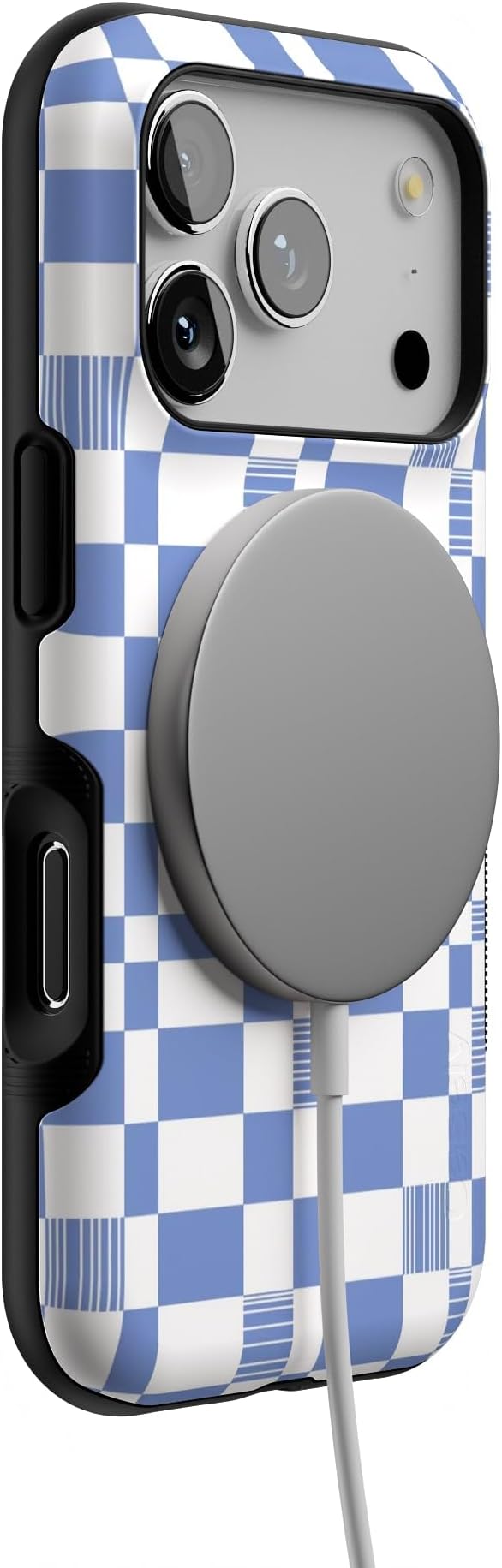 Casely iPhone 17 Pro Case | Reality Check | Periwinkle | Bold Protective Design | Compatible with MagSafe