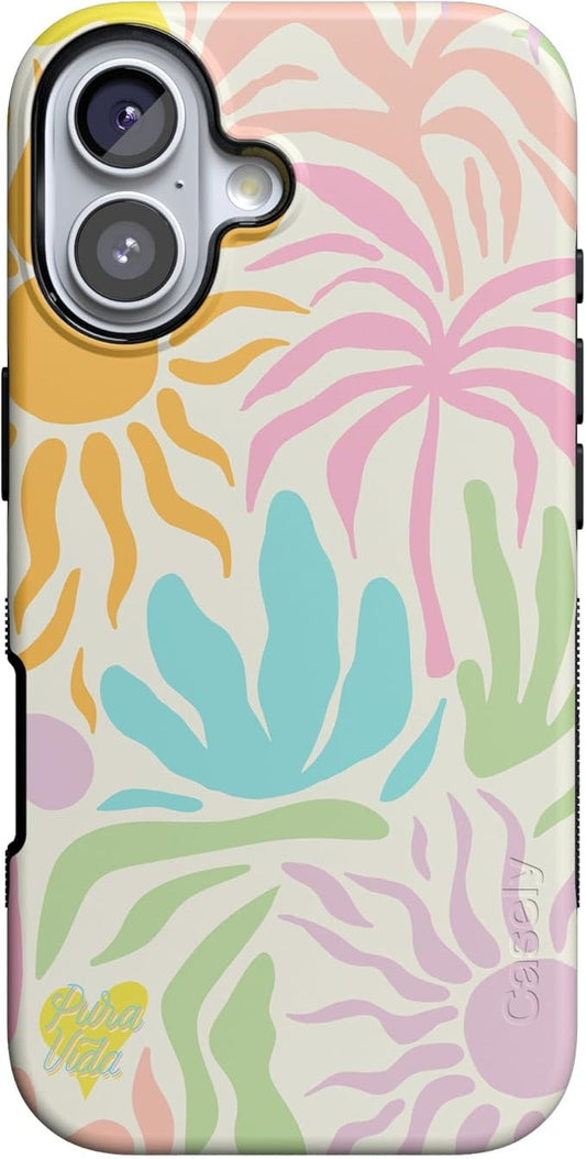 Casely iPhone 17 Case | Oasis | Pura Vida | Compatible with MagSafe | Bold Protective Design