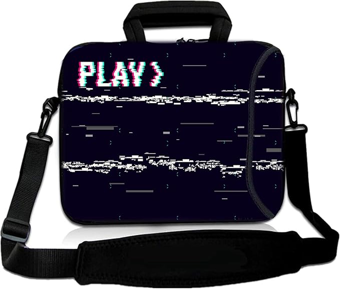 RICHEN Messenger Bag Carrying Case Sleeve with Handle Accessory Pocket Fits Laptops/Notebook/ebooks/Kids tablet/ipad (11-13.3 inch, PLAYS)