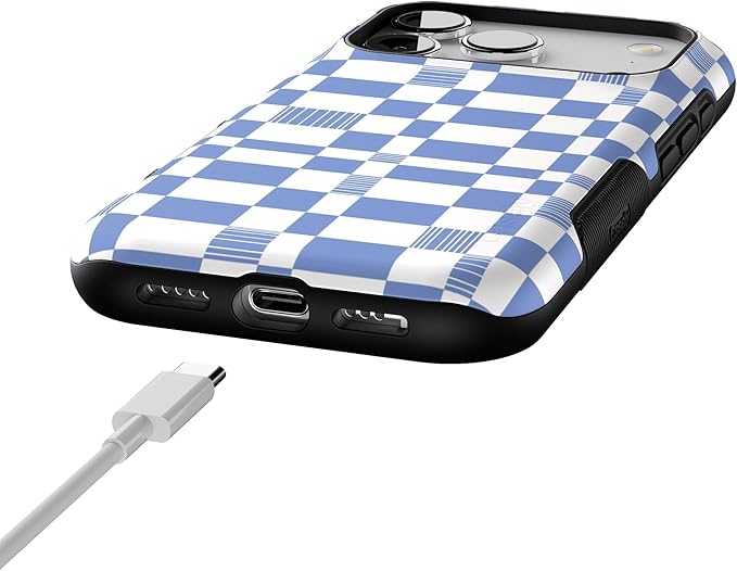 Casely iPhone 17 Pro Case | Reality Check | Periwinkle | Bold Protective Design | Compatible with MagSafe