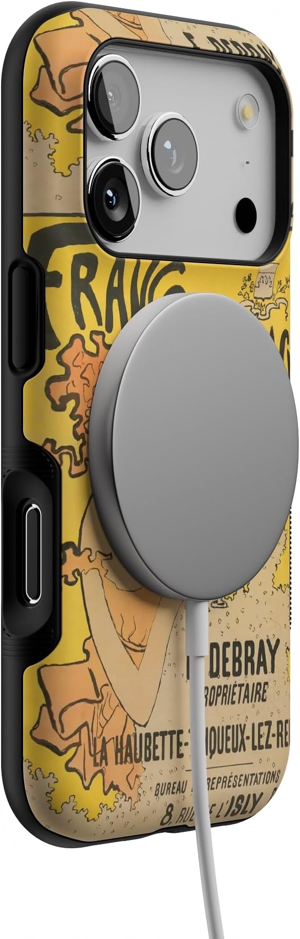 Casely iPhone 17 Pro Case | Van Gogh | French Bubbly | Bold Protective Design | Compatible with MagSafe