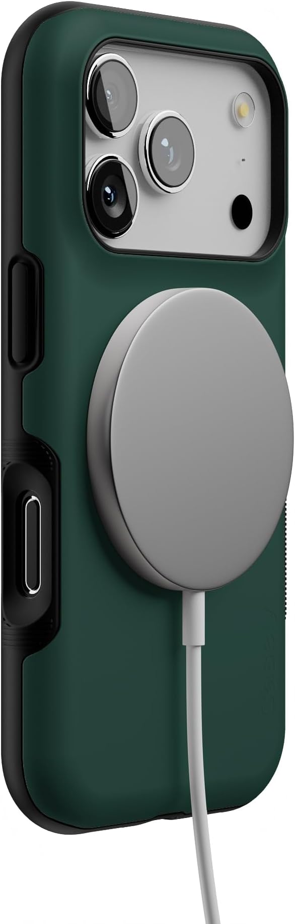 Casely iPhone 17 Pro Case | The Boyfriend Collection | Forest Green | Bold Protective Design | Compatible with MagSafe