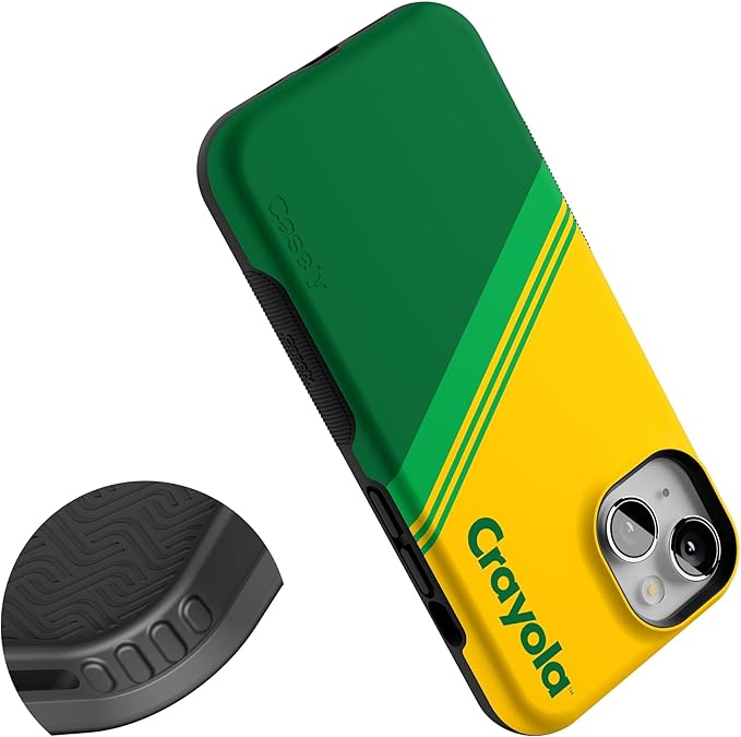 Casely iPhone 14 Case | Keep It Classic | Crayola Crayon Box | Compatible with MagSafe | Bold Protective Design
