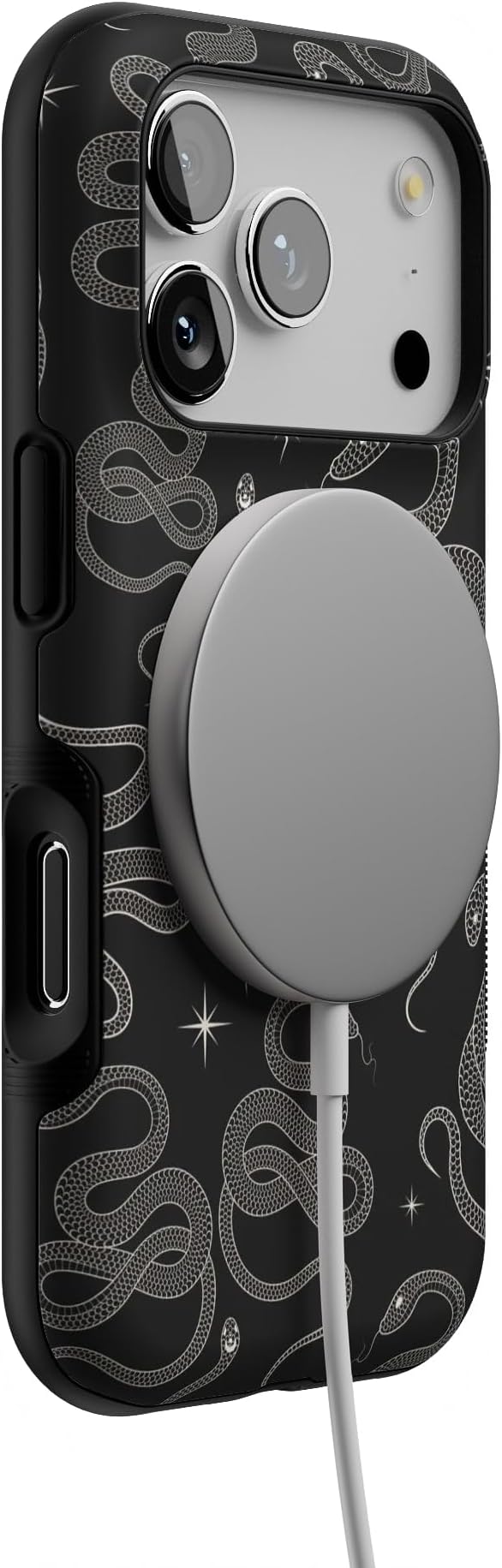 Casely iPhone 17 Pro Case | We're Ready for It | Black Serpent | Bold Protective Design | Compatible with MagSafe