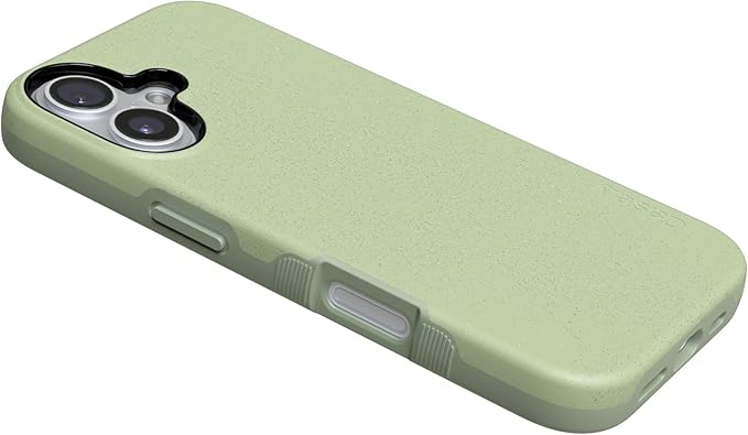 Casely iPhone 17 Case | Kiwi Kiss | Matcha Green Shimmer | Compatible with MagSafe | Bold Protective Design