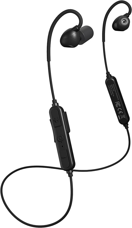 ISOtunes Sport Advance BT Shooting Earbuds: Tactical Bluetooth Hearing Protection (Advance BT-Matte Black)