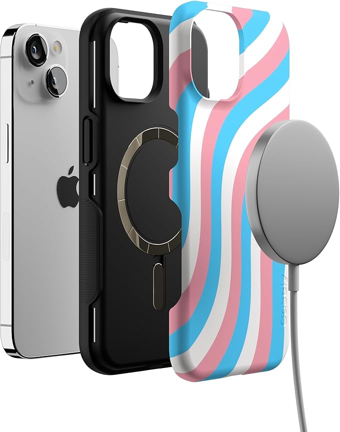 Casely iPhone 14 Case | Proud to Be Me | Pride | Compatible with MagSafe | Bold Protective Design