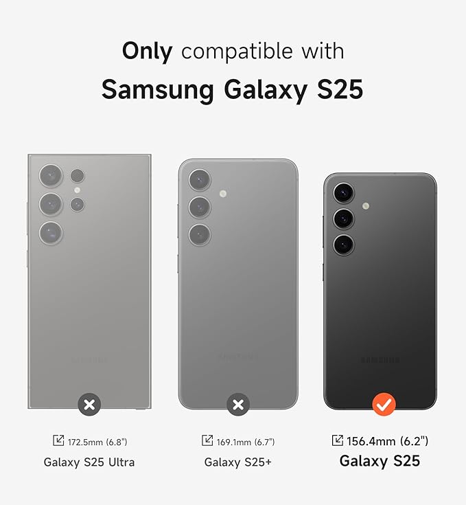 SURITCH for Samsung Galaxy S25 Phone Case, Magnetic Shockproof Bumper Case Slim Protective Cover with Camera Cover & Adjustable Metal Kickstand for Galaxy S25 (2025)-Sakura Pink