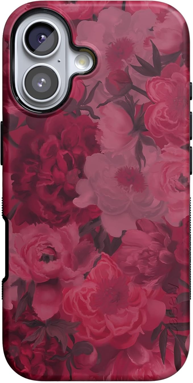 Casely iPhone 17 Case | Romance Novel | Moody Floral | Compatible with MagSafe | Bold Protective Design
