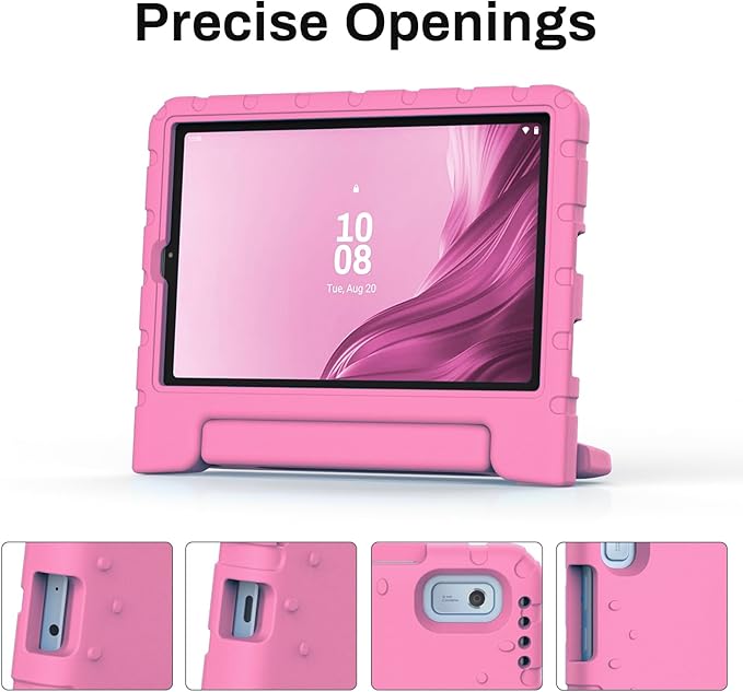 Kids Case for Lenovo Tab M9 2023 9 Inch (TB310FU / TB310XU),Light Weight Shockproof Convertible Handle Stand Kids Case Cover for Lenovo Tab M9 Tablet 9 Inch 2023 (Light Pink)