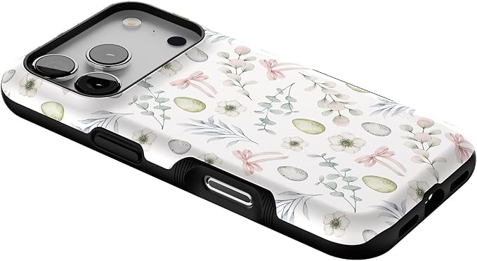 Casely iPhone 17 Pro Case | So Eggxtra | Spring Garden | Bold Protective Design | Compatible with MagSafe