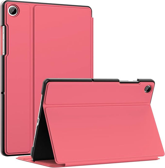 MoKo Case for Samsung Galaxy Tab A9 Plus 11-Inch 2023, Multi-Angle Viewing Slim Back Shell Protective Cover Case with Auto Wake/Sleep for Galaxy Tab A9+ Tablet SM-X210/SM-X216/SM-X218, Watermelon Red